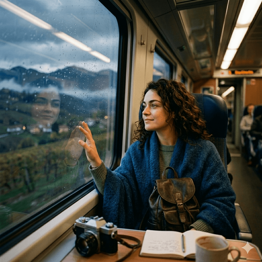 Enjoying your own company during a solo trip
