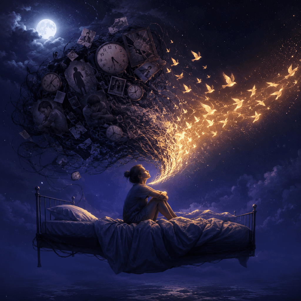 Healing from Trauma and Insomnia through self-compassion and rest